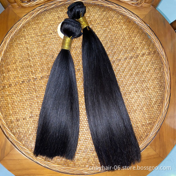 12A Double Drawn Raw Virgin Cuticle Aligned Human Brading Hair Weaves Bundles,Bone Straight Align Virgin Hair Extension Vendors